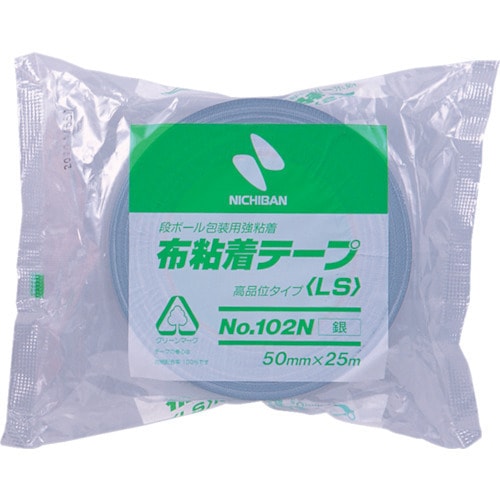 102N10-50 布粘着テープ銀LS102N