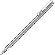 ボールペン 0.7mm 手帳用 ショートサイズ インク色:黒 本体色:シルバー T-3