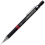 シャープペン DRAFIX(ドラフィックス) 0.5mm ノック式 芯硬度表示窓付き 製図用 本体色:黒 DM5-300