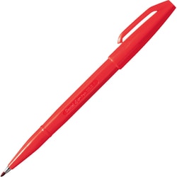 ヨドバシ.com - ぺんてる Pentel サインペン 0.8mm 赤 S520-BD