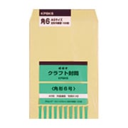 クラフト封筒 KP85 角形6号 100枚入り KP8K6