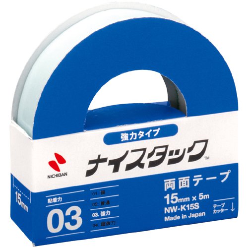 両面テープ ナイスタック 強力タイプ 15mm×5m NW-K15S
