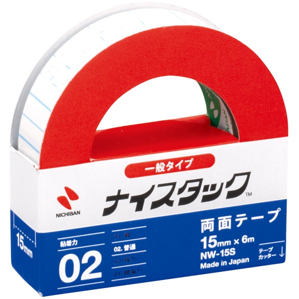 両面テープ ナイスタック 一般タイプ 15mm×6m NW-15S