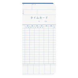 タイムカードCA-C Cカード 無地カード