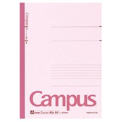 キャンパスノート A4（297×210mm） A罫（普通横罫）/罫幅7mm 無線綴じ 35行 40枚 ノ-201AN