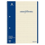 フィラーノート A4(297×219mm) A罫(普通横罫)/罫幅7mm(マージン罫入り) 35行 40枚 ス-15AN