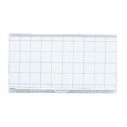U型名札 安全ピンクリップ両用型25×50mm透明 ナフ-1