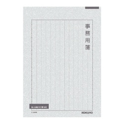事務用便箋 セミB5縦 罫枠付き 13行50枚 ヒ-500
