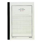 統計ノート ハイグレード A4縦(297×210mm) 縦罫7本/罫幅6.66mm 糸かがり綴じ 37行 40枚 ノ-270V