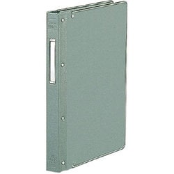 バインダーMP PP貼りB5縦26穴100枚グレー ハ-10NM