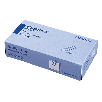 クリ-3-10 ゼムクリップ 小 23mm 約1000本入り