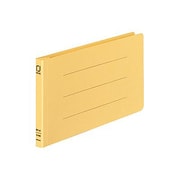 統一伝票用フラットファイル樹脂製とじ具B4 1/3横 黄 フ-V49Y