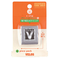 マグネットクリップ MVS-200(BK)小大クリップ クロ