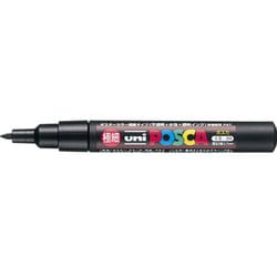 ヨドバシ.com - 三菱鉛筆 MITSUBISHI PENCIL ポスカ 極細 黒 PC