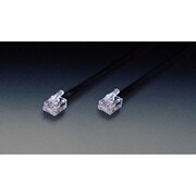 テレホンコード  6極4芯  1.5Ｍ ブラック TF-115BK