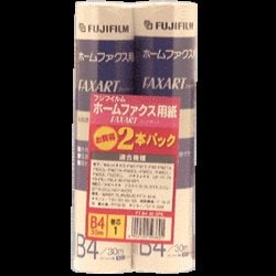 感熱記録ロール紙 FT B4 30 2PK （B4／30m／1インチ／2本）