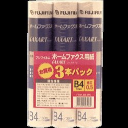感熱記録ロール紙 FT B4 30S 3PK (B4/30m/0.5インチ/3本)