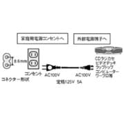 電源コード 1.8m RP-CA108A