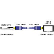 Sプラグ-Sプラグ 5m VC-S150HG Sビデオコード