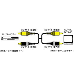 ピンプラグ×2-ピンプラグ×2 2m VX-220E ビデオコード
