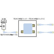 VZ-CS11　CS/BSアンテナコネクター　分配用　