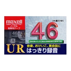 カセットテープ 46分 1本 UR-46L