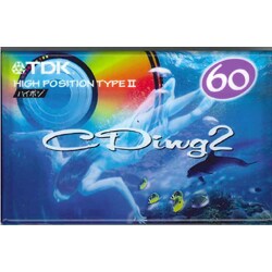 Cding2 ハイポジション用カセット 60分 CD2-60R