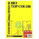 バイオトップカラー 両面 プリンター用紙 カナリーイエロー 120g/m2 A4 50枚 BT312