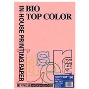 バイオトップカラー 両面 プリンター用紙 ピンク 160g/m2 A3 50枚 BT454