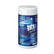 OAクリーナー（CRTディスプレイ画面用ボトルタイプ）60枚 EAS-CL-15N