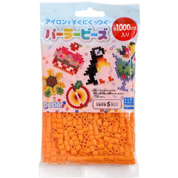 パーラービーズ 5004 単色 オレンジ