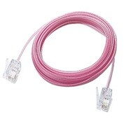 スーパースリムケーブル ストロベリー 10m TEL-310R