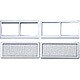 SP-BCFW1-W [エアコン用空気清浄フィルター（枠付） ホワイト 強力空清ワイドフィルター（2枚組×1セット）]
