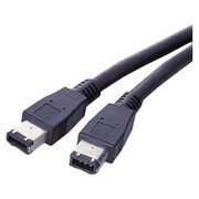 IEEE1394ケーブル 6ピン-6ピン 2.5m ZE25-660BK