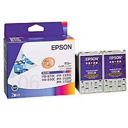 商品画像：IC5CL06W(カラー2個パック) エプソン[EPSON]互換インク 1