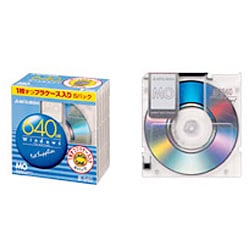 KR640W1X5S [MO 640MB 5枚 Windowsフォーマット]