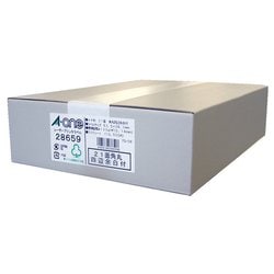 ラベルシール［レーザープリンタ］ マット紙・ホワイト A4 21面 四辺余白付 角丸 500シート 28659