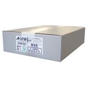 ラベルシール［レーザープリンタ］ マット紙・ホワイト A4 21面 四辺余白付 角丸 500シート 28659