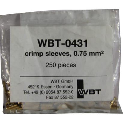スリーブ 1.4φ 250個 WBT-0431