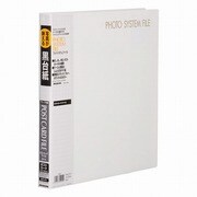 フォトシステムファイル SF-6 プリントファイル ポストカードプリント用アルバム ブラック台紙 ホワイト