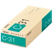 タイムカードCA-C31 C-31 タイムカード(末日締め)