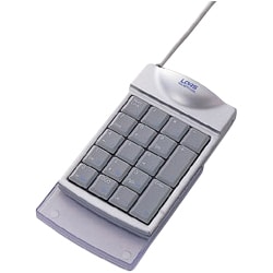 USB接続 コンパクトテンキー シルバー TNK-MUP210SL
