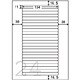 宛名・表示ラベル 24面 10枚 L7170-10