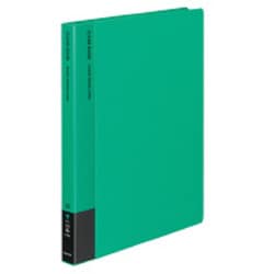 クリヤーブック替紙式 A4縦 30穴 12枚ポケット 緑 ラ-720G
