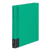 クリヤーブック替紙式 A4縦 30穴 20枚ポケット 緑 ラ-730G