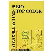 バイオトップカラー 両面 プリンター用紙 マスタード 80g/m2 A4 100枚 BT129