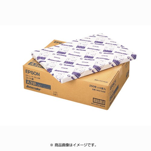 特殊紙 コート紙 A3ノビ(328×453mm) 1000枚入(250枚×4冊) LPCCTA3W