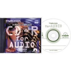 音楽用CD-R 74分（650MB） 音楽用セラミックコート 1枚 CDR-A74CP