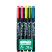 蛍光オプテックスケア 5本シース(ピンク、黄、オレンジ、緑、青) WKCR1-5C