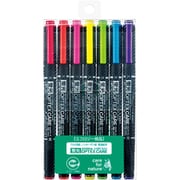蛍光オプテックスケア 7本シース(赤、ピンク、黄、オレンジ、緑、青、紫) WKCR1-7C